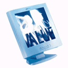 HP L1500 15IN LCD COLOR MONITOR 24 BIT RES 1024X768@75MHZ